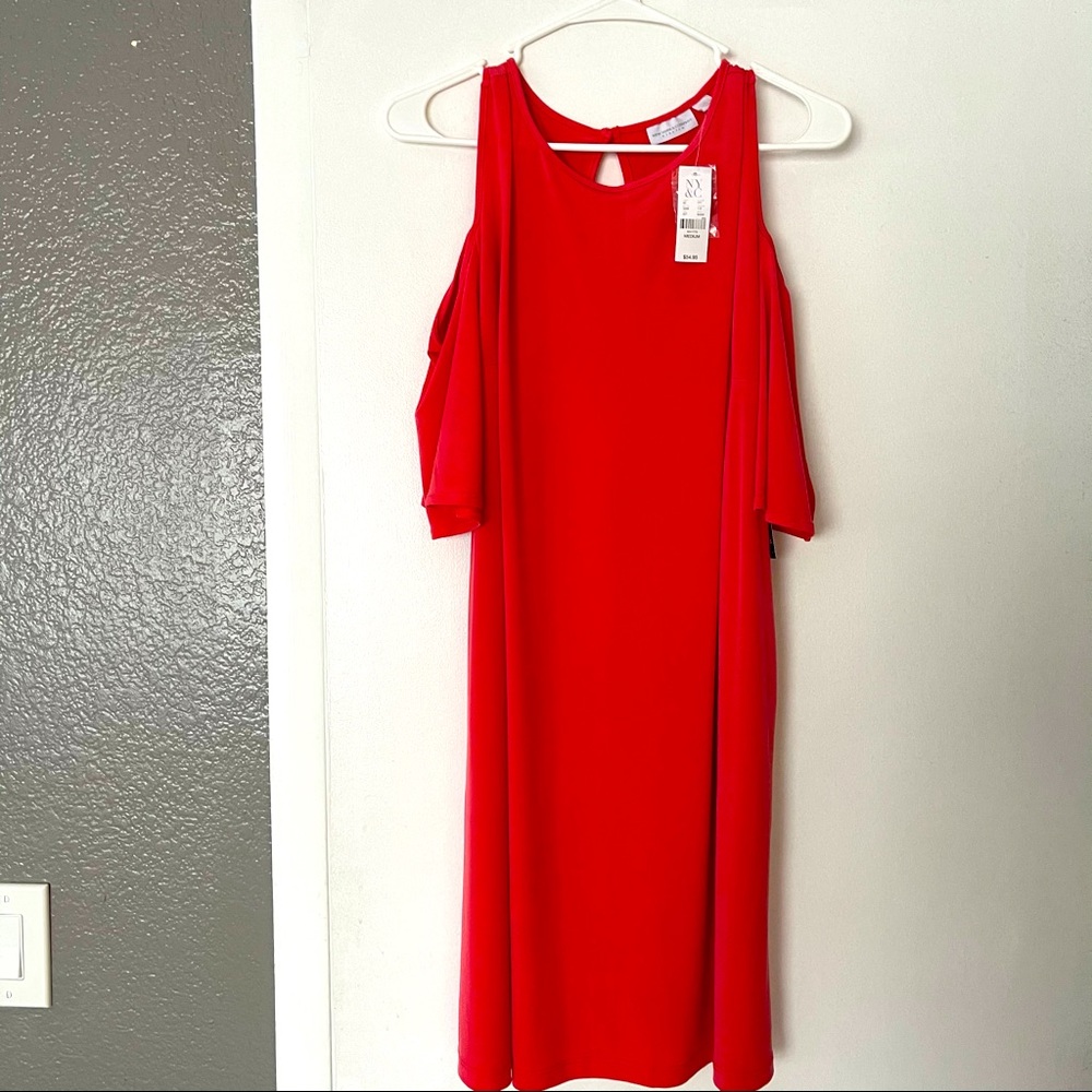 NY & Co women’s open shoulder dress
